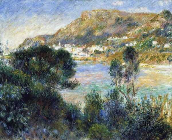 Vista do Cap Martin para Monte Carlo – Pierre-Auguste Renoir Pierre-Auguste Renoir Master Apollon