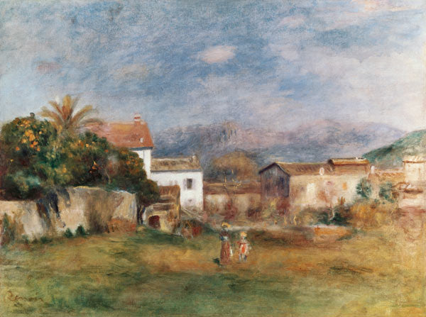 Vista perto de Cagnes – Pierre-Auguste Renoir Pierre-Auguste Renoir Master Apollon