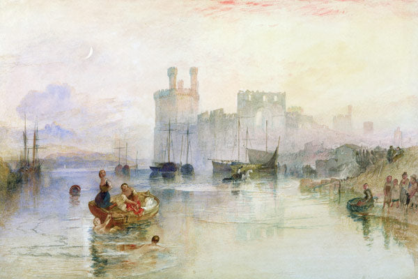 Vista do castelo de Carnarvon – William Turner William Turner Master Apollon