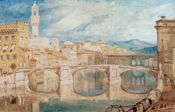 Vista de Florença desde a Ponte – William Turner William Turner Master Apollon