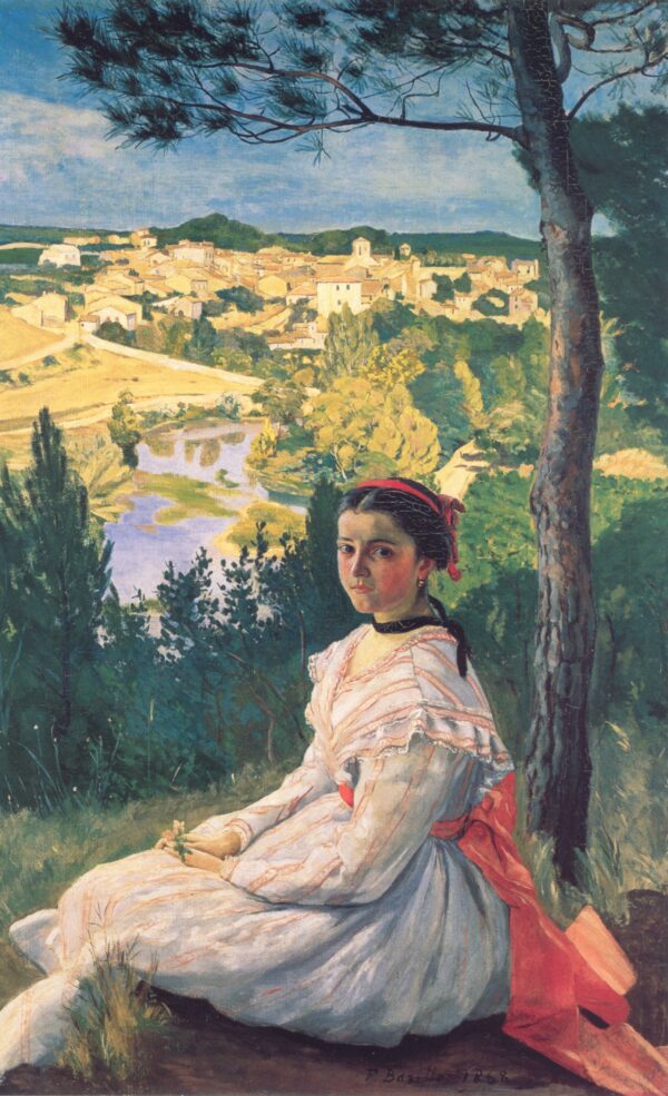 A Vista da Aldeia – Frédéric Bazille Frédéric Bazille Master Apollon