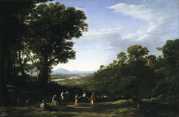 Aldeões Dançando – Claude Lorrain Claude Lorrain Master Apollon