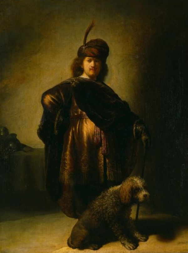 Autorretrato em traje oriental – Rembrandt van Rijn Rembrandt van Rijn Master Apollon