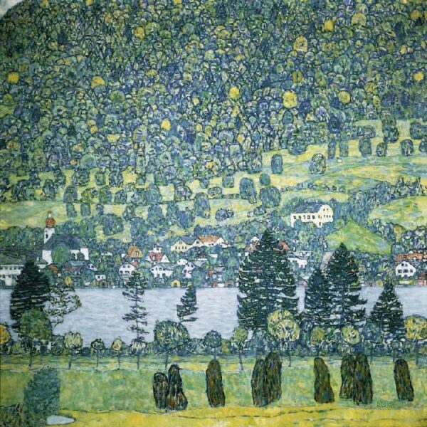 Floresta em Ladeira Unterach no Attersee – Gustav Klimt Gustav Klimt Master Apollon