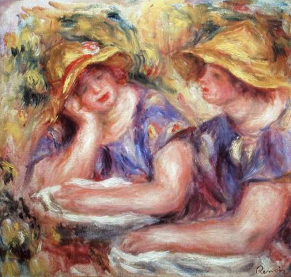 Duas mulheres de blusa – Pierre-Auguste Renoir Pierre-Auguste Renoir Master Apollon