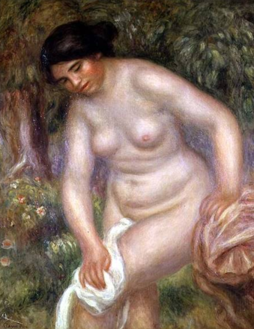 Banho se secando – Pierre-Auguste Renoir Pierre-Auguste Renoir Master Apollon 2