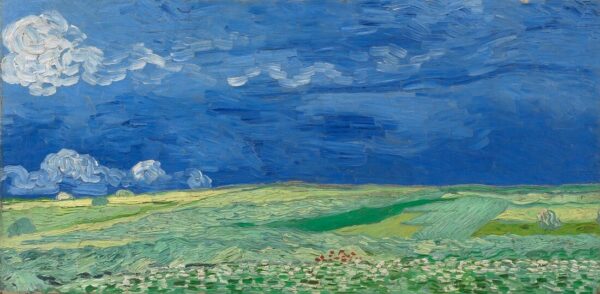 Campo sob nuvens de tempestade – Van Gogh Vincent Van Gogh Master Apollon