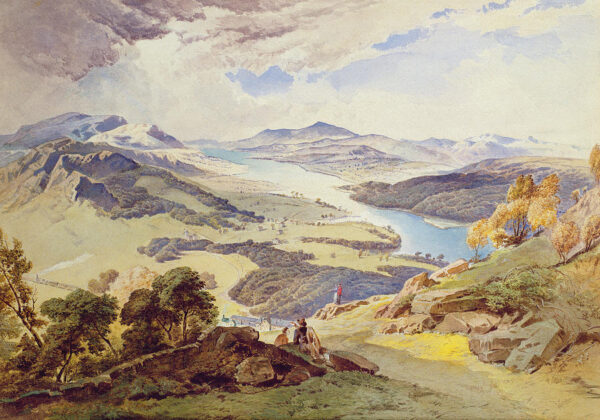 Windermere desde o cume de Ormot – William Turner William Turner Master Apollon