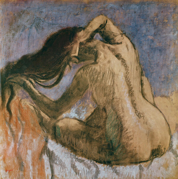 Uma Mulher Penteando os Cabelos – Edgar Degas Edgar Degas Master Apollon