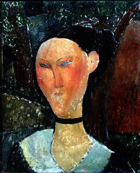 Mulher com um colar de veludo – Amadeo Modigliani Non classé Master Apollon