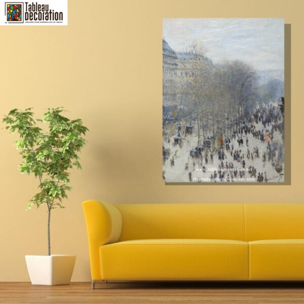 Boulevard des Capucines – Quadro de Monet Claude Monet Master Apollon 5