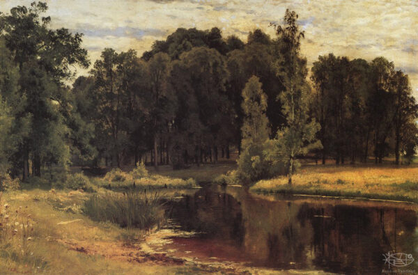 Lago em um velho parque – Ivan Shishkin Ivan Shishkin Master Apollon