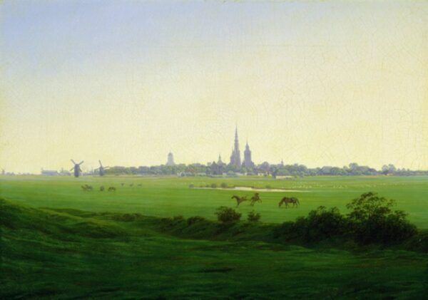 Presas em Greifswald – Caspar David Friedrich Caspar David Friedrich Master Apollon