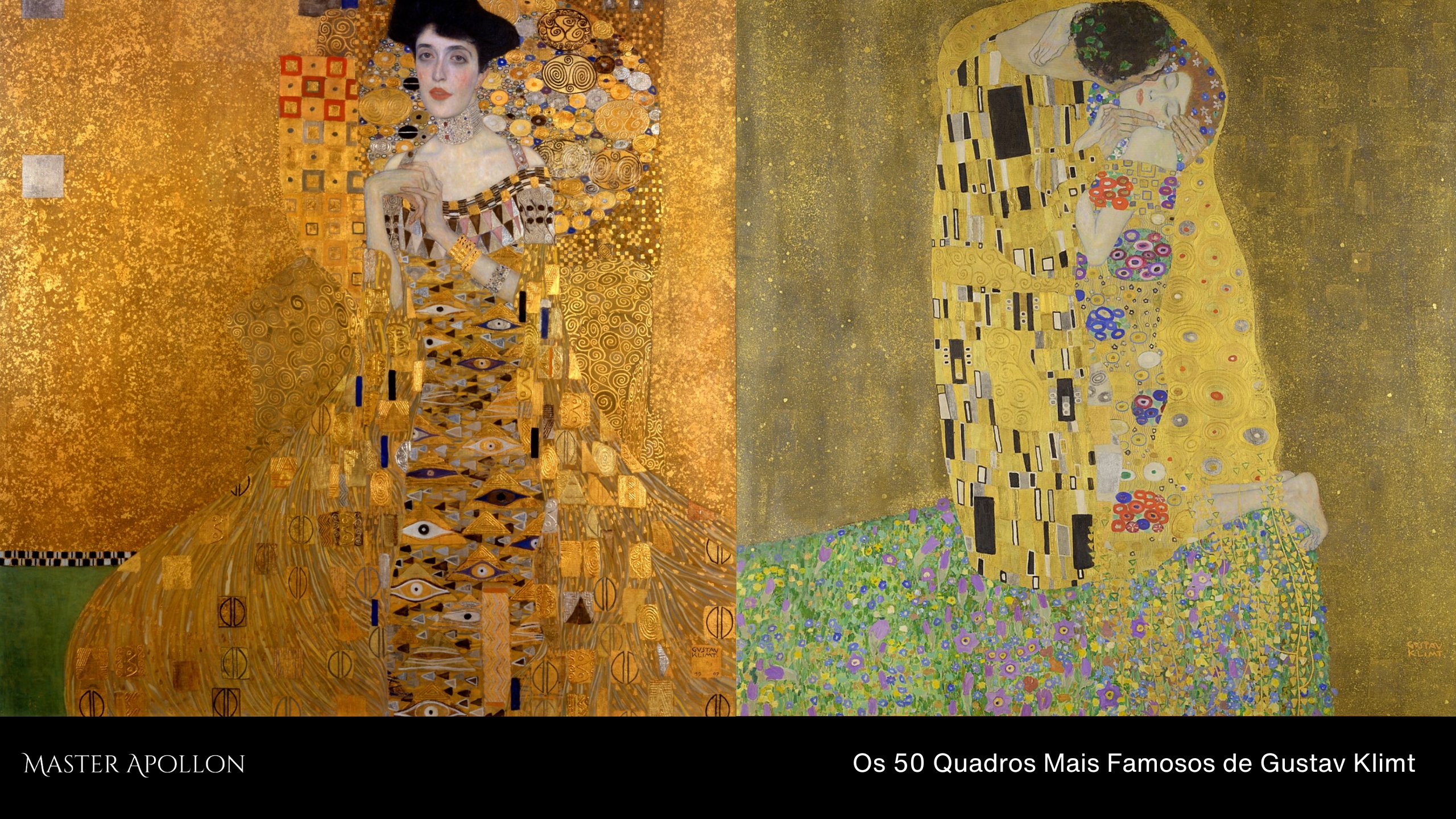 Os 50 Quadros Mais Famosos de Gustav Klimt