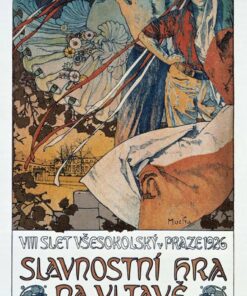 8º festival Sokol em Praga – Mucha Alphonse Mucha Master Apollon