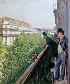 À Balcão, Boulevard Haussmann – Caillebotte Gustave Caillebotte Master Apollon