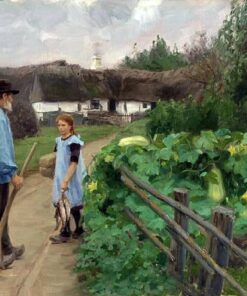 À mesa para o jantar – Hans Andersen Brendekilde Andersen Brendekilde Master Apollon