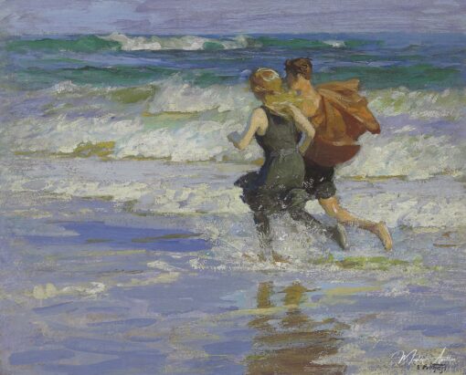 Na Praia – Edward Henry Potthast Edward Henry Potthast Master Apollon 2