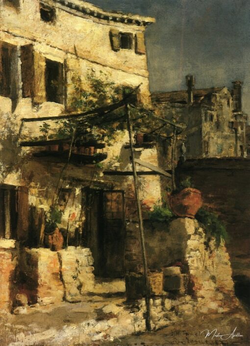 Uma Cena Veneziana – John Henry Twachtman John Henry Twachtman Master Apollon