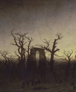 Abadia na floresta de carvalhos – Caspar David Friedrich Caspar David Friedrich Master Apollon