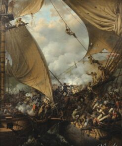 Abordagem e captura da fragata Embuscade pela corveta Bayonnaise em 1798 – Louis Philippe Crepin Louis-Philippe Crépin Master Apollon
