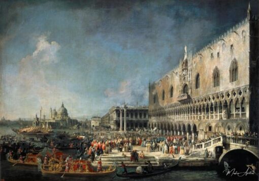 Recepção de um enviado francês em Veneza – Giovanni Antonio Canal Giovanni Antonio Canal Master Apollon 2