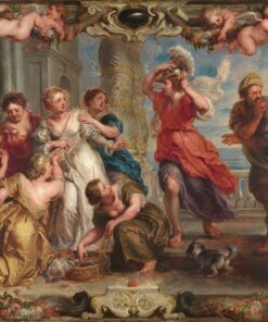 Achille descoberto por Ulisses entre as filhas de Licomedes – Peter Paul Rubens Peter Paul Rubens Master Apollon