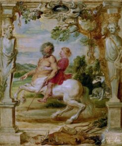 Achille educado pelo centauro Quíron – Peter Paul Rubens Peter Paul Rubens Master Apollon