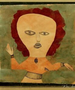 Ator em mulher, 1923 – Paul Klee Paul Klee Master Apollon