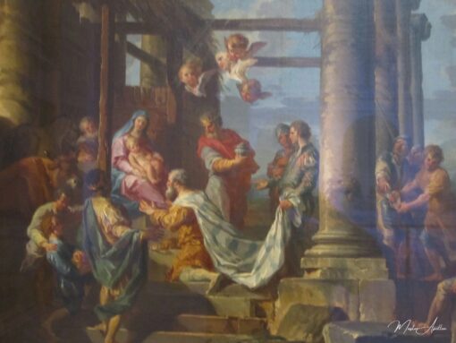 Adoração dos Pastores, Adoração dos Magos – Giovanni Paolo Panini Giovanni Paolo Panini Master Apollon