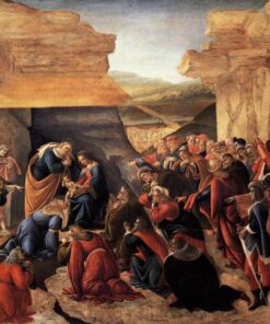 Adoração dos Magos (danificado) – Sandro Botticelli Sandro Botticelli Master Apollon