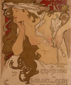 Affiche salão dos cem – Mucha Alphonse Mucha Master Apollon
