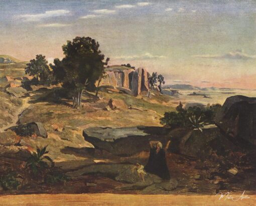 Agar no deserto – Camille Corot Camille Corot Master Apollon 2