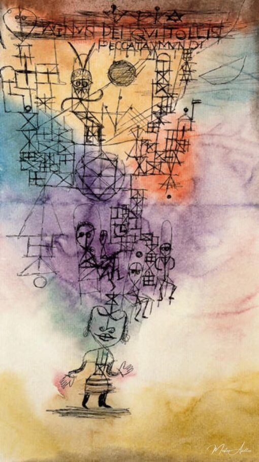 Agnus Dei, que tiras os pecados do mundo – Paul Klee Paul Klee Master Apollon 2