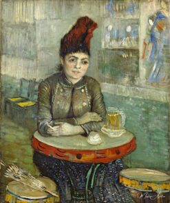 Agostina Segatori sentada no café du Tambourin – Van Gogh Vincent Van Gogh Master Apollon