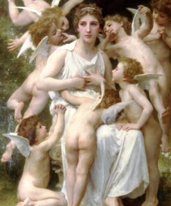 Agressão – William Bouguereau William Bouguereau Master Apollon