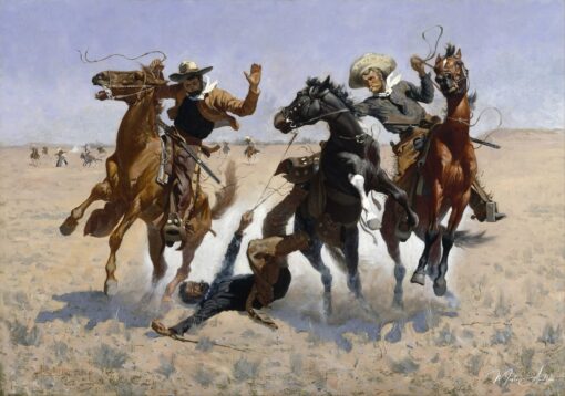 Ajudar um camarada – Frederic Remington Frederic Remington Master Apollon