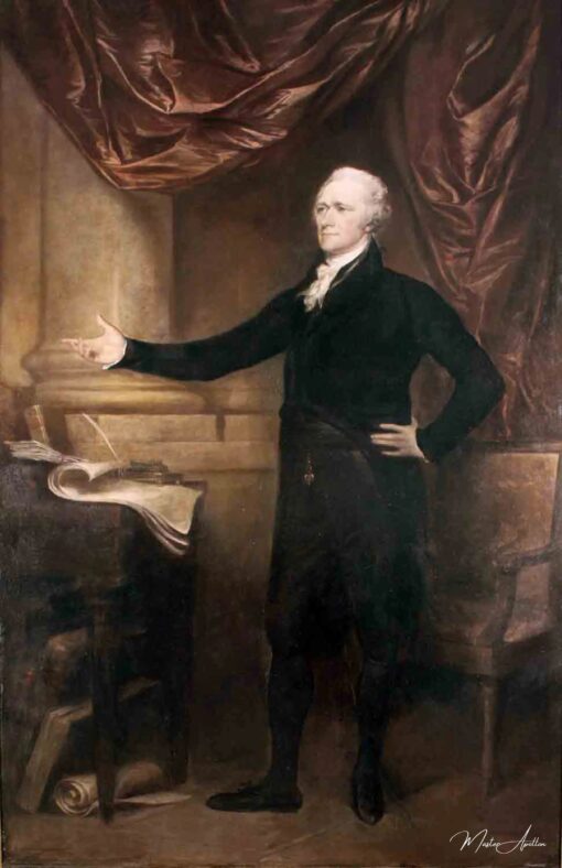 Alexander Hamilton por John Trumbull John Trumbull Master Apollon 2