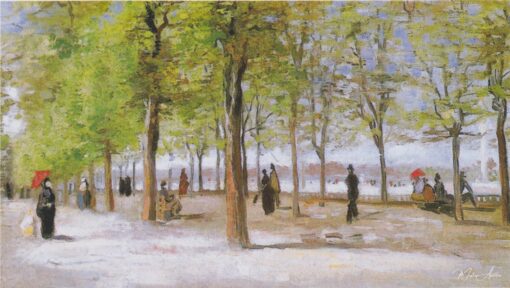 Alameda no Jardim de Luxemburgo – Van Gogh Vincent Van Gogh Master Apollon 2