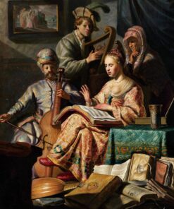 Allegoria da música – Rembrandt van Rijn Rembrandt van Rijn Master Apollon