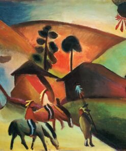 Améríndios a Cavalo – August Macke August Macke Master Apollon