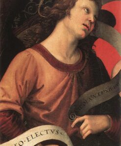 Anjo do políptico de São Nicolau de Tolentino – Raphaël (pintor) Rafael Sanzio Master Apollon