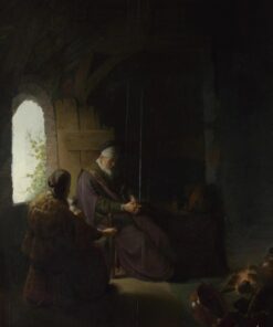 Anna e o cego Tobias – Rembrandt van Rijn Rembrandt van Rijn Master Apollon