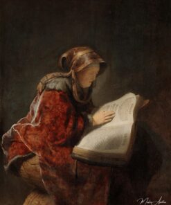Anna, a profetisa – Rembrandt van Rijn Rembrandt van Rijn Master Apollon