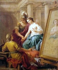Apeles se apaixona pela amante de Alexandre, o Grande – Louis Jean François Lagrenée Louis Jean François Lagrenée Master Apollon
