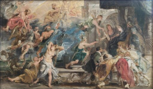 Apoteose de Henrique IV – Peter Paul Rubens Peter Paul Rubens Master Apollon 2