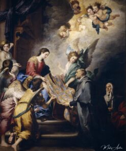 Aparição da Virgem a São Ildefonso – Bartolomé Esteban Murillo Bartolomé Esteban Murillo Master Apollon