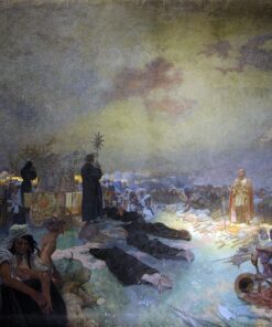 Após a batalha da colina de Vítkov – Mucha Alphonse Mucha Master Apollon