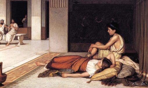 Após a dança – John William Waterhouse John William Waterhouse Master Apollon 2