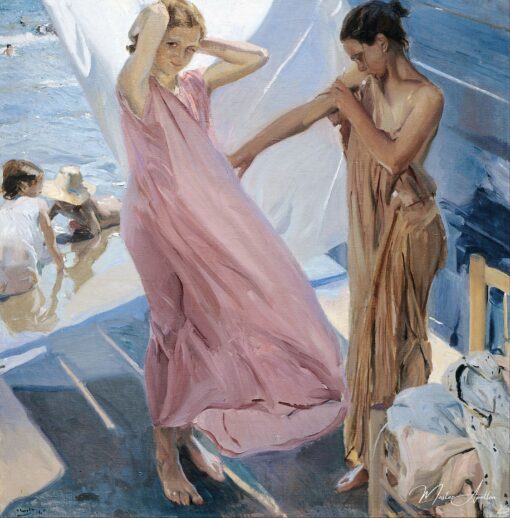Após o banho, Valência – Sorolla Joaquín Sorolla Master Apollon 2